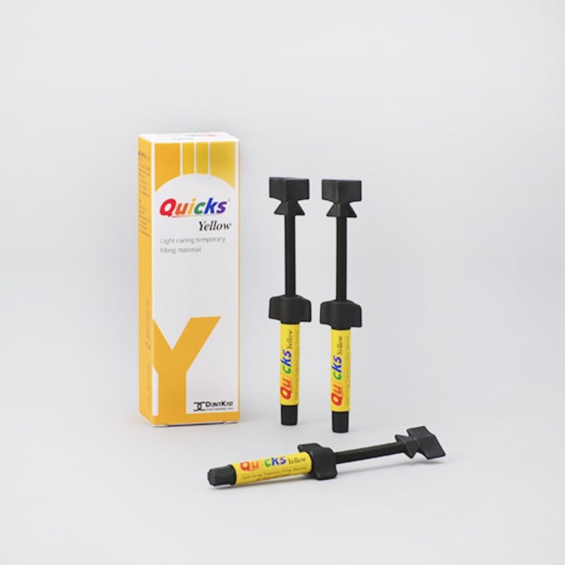 RESINA PROVISIONAL QUICK YELLOW - DENTKIST